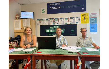 Samedi 16 Septembre 2023 : Tournoi du Club, A.G.O. et Dîner
