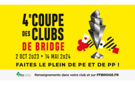 Coupe des Clubs 2023-2024 : du 1er Octobre 2023 au 14 Mai 2024